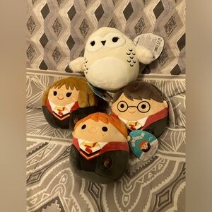 Squishmallows 7” Harry Potter Bundle-Set of 4